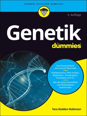 cover image of Genetik für Dummies